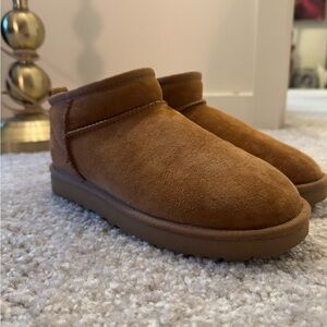 UGG Ultra Mini Chestnut Boots